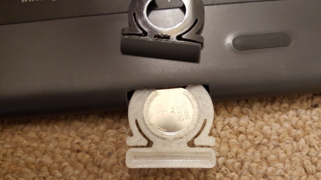 罗技 K750 键盘 可拆卸电池座