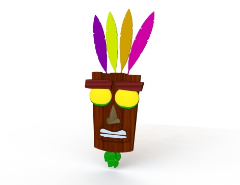 Aku Aku 来自《古惑狼》