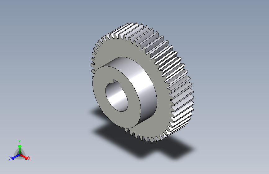 RODA+GIGI+MIRING+(齿轮+M2.5,+齿数+50,+宽度+30)