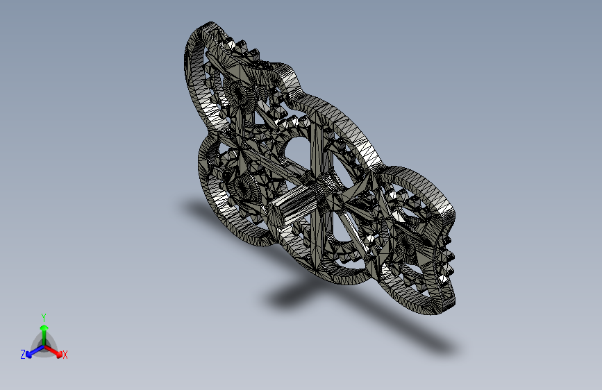 Solid+Edge设计的齿轮概念用于3D打印