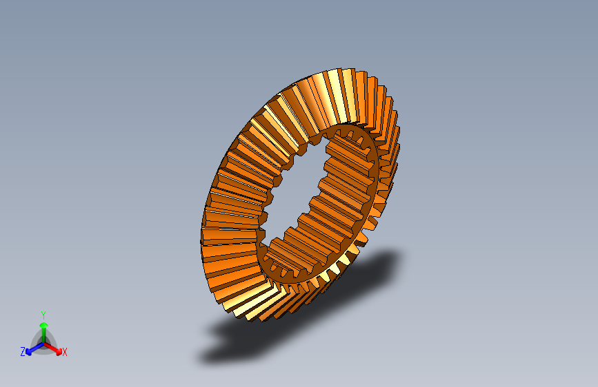 SOLIDWORKS+汽车锥齿轮
