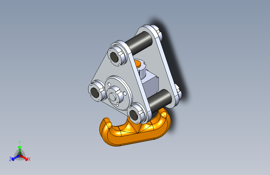 Solidworks教程#136+在Solidworks中使用Solidworks+Easy+Design设计起重机吊钩（组件）=起重机吊钩卷扬机