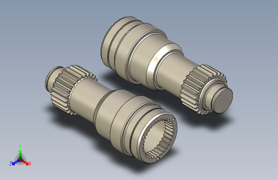 Solidworks教程#145带内孔的齿轮轴在Solidworks中由Solidworks+Easy+Design完成