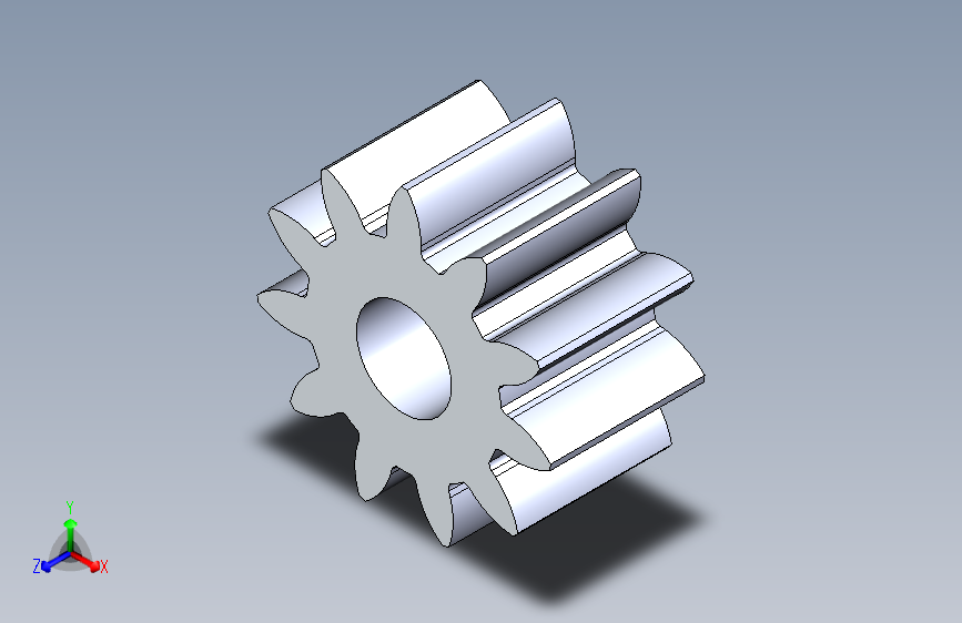 Solidworks上的齿轮