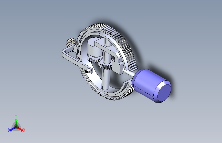 SolidWorks中的奇怪齿轮机制