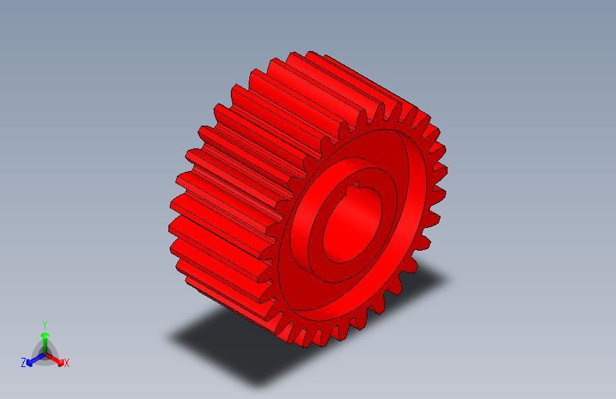 spur+gear：直齿轮+(10)