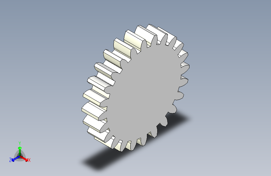 spur+gear：直齿轮+(35)