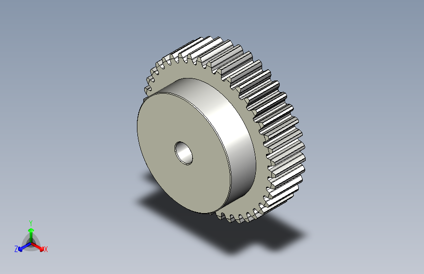 spur+gear+pinion+M1.5+T40+dia8mm