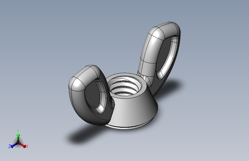 C型蝶形螺母1型