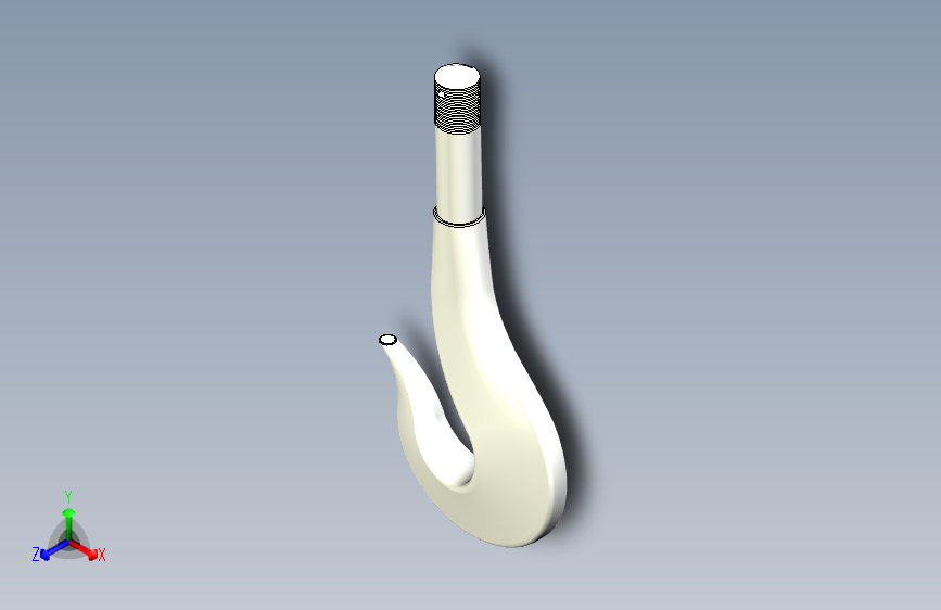 如何在Autocad中绘制起重机吊钩+__+Autocad+3D练习=起重机吊钩卷扬机