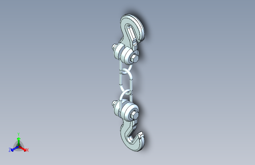 双链钩+2.dwg=起重机吊钩卷扬机