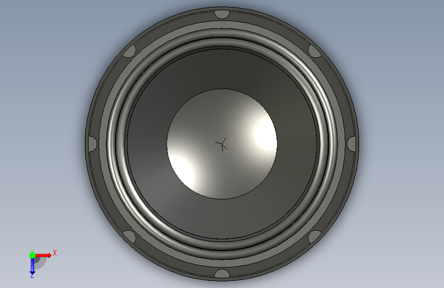 箱式扬声器 10-250_8-A 10英寸Pa低音扬声器 thomann 俯视图