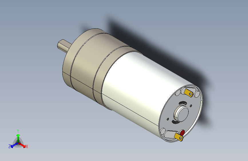 25GA370+12V+1000RPM+(15.4_1)+齿轮马达