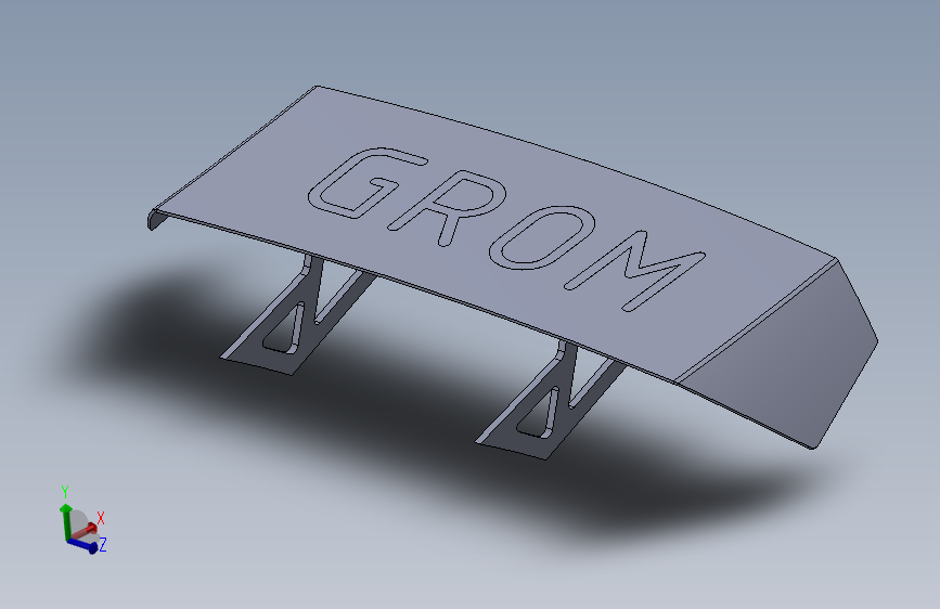Grom SR 设计超级跑车系统 - 新人组冠军