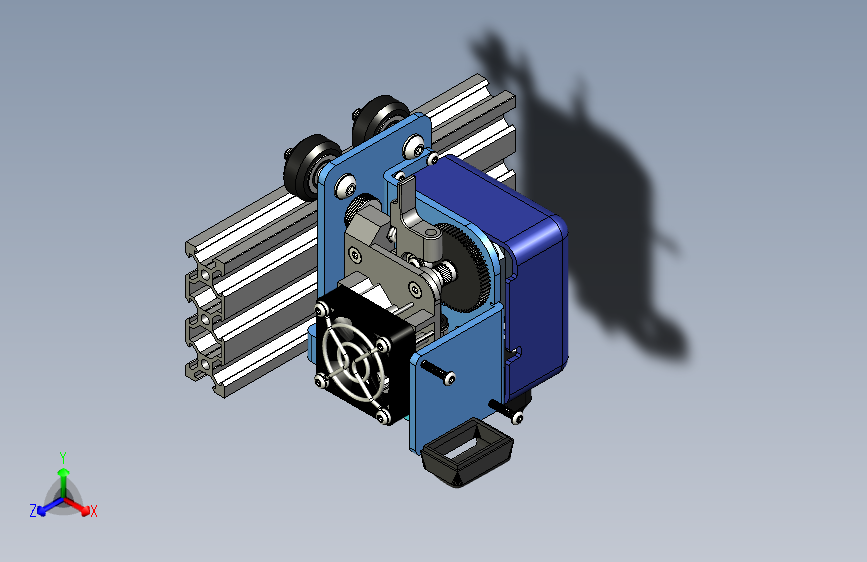Artillery3D+侧风X2+多喷头和+X+轴滑架