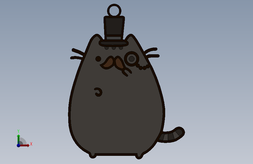 Pusheen (钥匙扣)