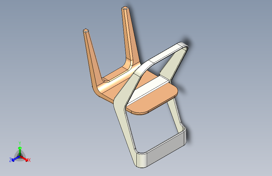 Autodesk+Inventor中的椅子设计装配+__+Inventor绘图教程+__+绘图+__+Inventor+Cad