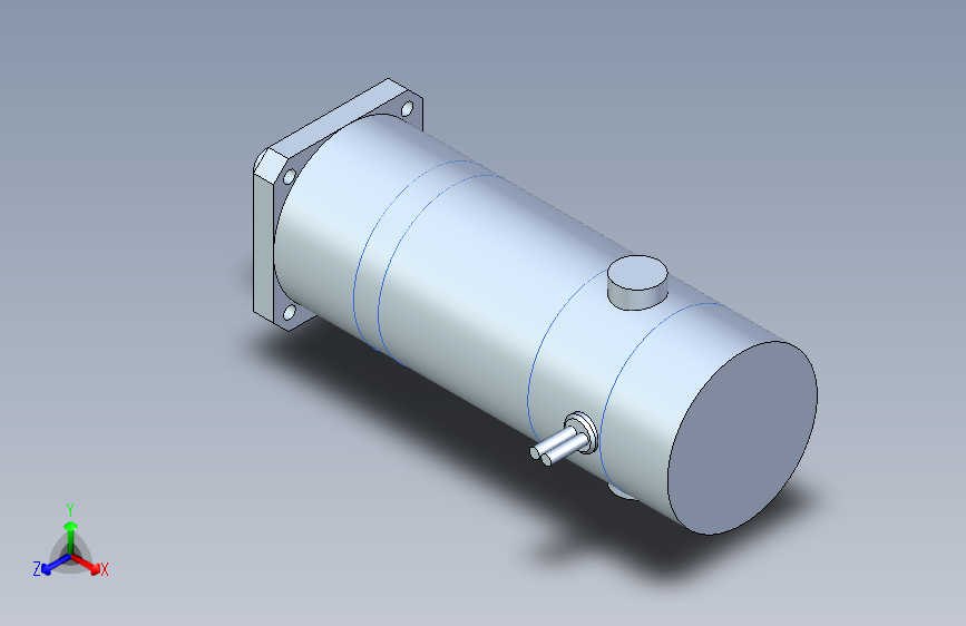 dc+行星式犀牛电机带变速箱