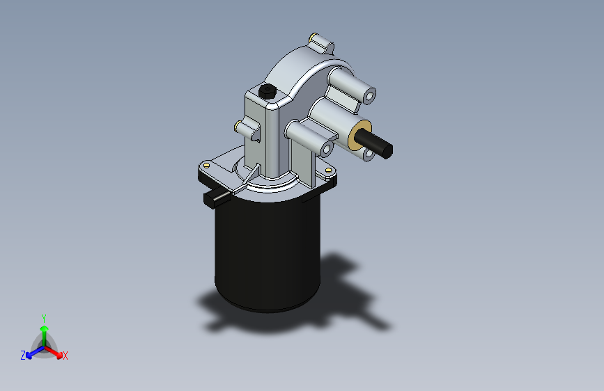 Makermotor+12V+直流电齿轮马达+50+转_分钟
