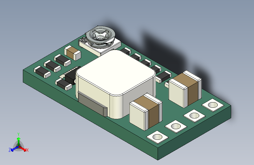 MP2315+迷你降压转换器电压调节模块+可调直流+4.5+到+24V+--+15+W+单位来自+WEEWOODAY