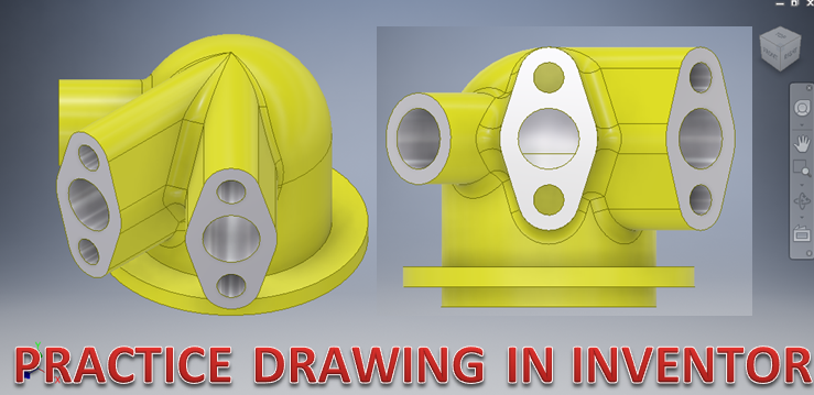练习在Inventor中绘图 __ Inventor绘图教程 __ Inventor中的3D建模 __ Cad教程