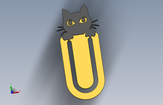 猫书签