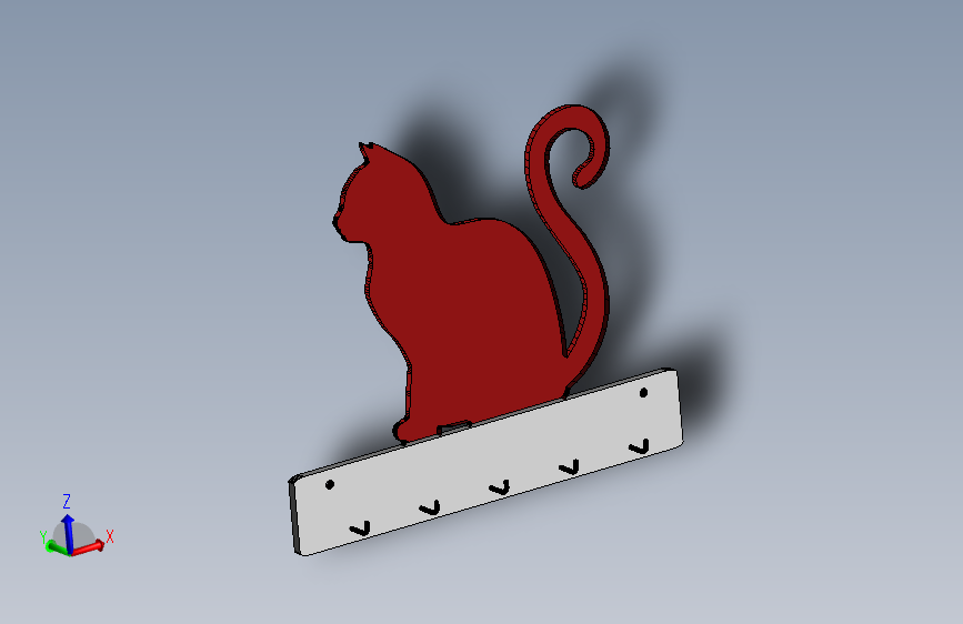 猫钥匙扣 (1)