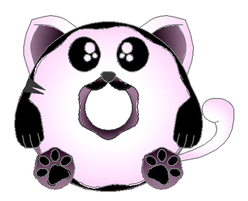 小猫甜甜圈