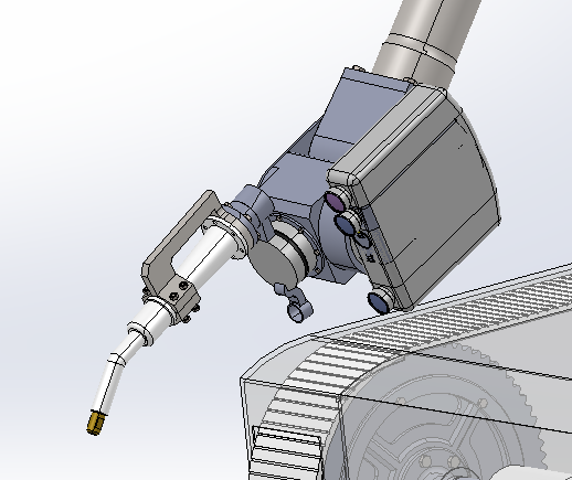 履带移动焊接机器人
