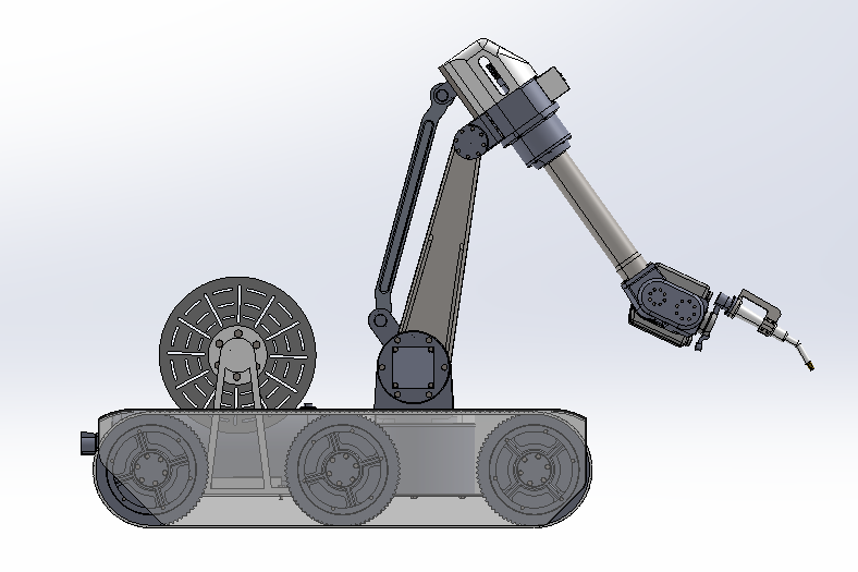 履带移动焊接机器人