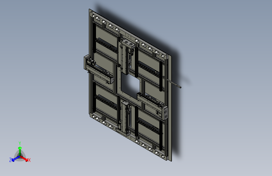 无人机停机坪正位机构556756==wb10