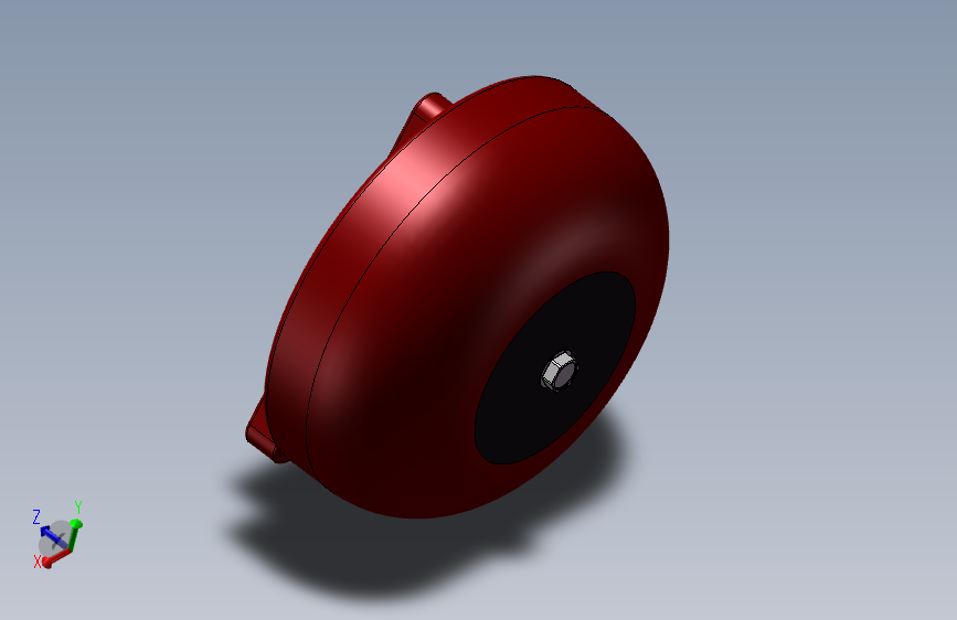 消防警铃SolidWorks模型--699346--15