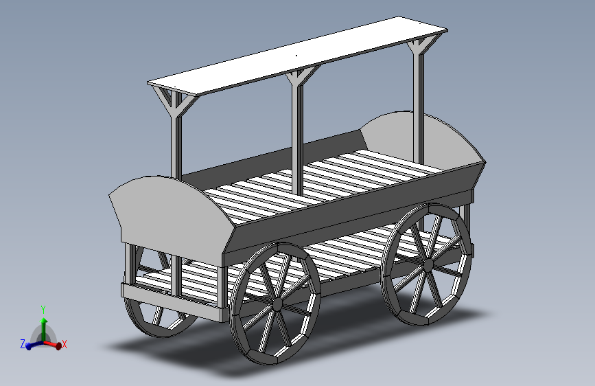 贸易柜台 _Cart_ - Торговый прилавок _ТЕЛЕГА_