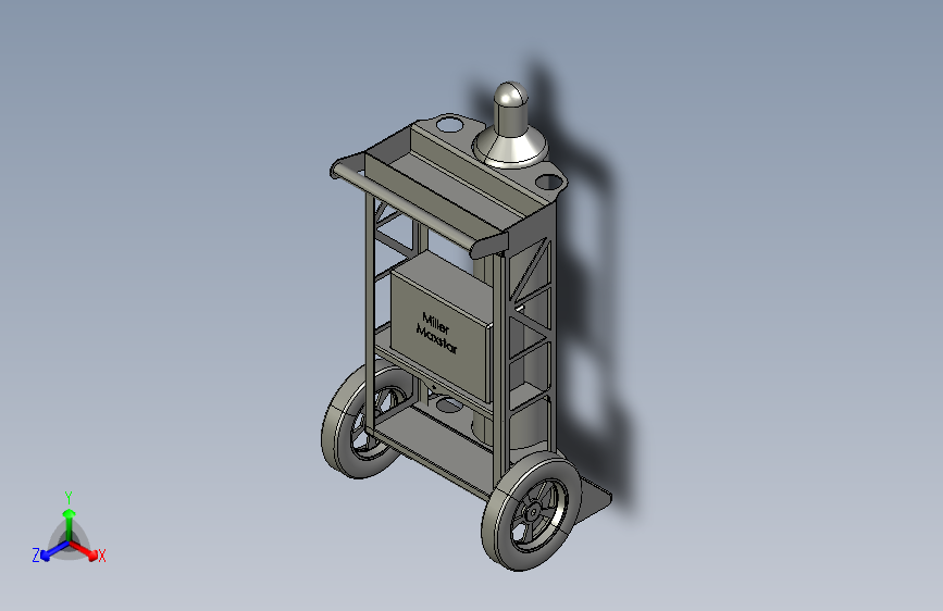 米勒麦克斯星焊工车