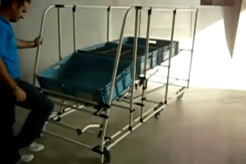 自动配送轻便手推车