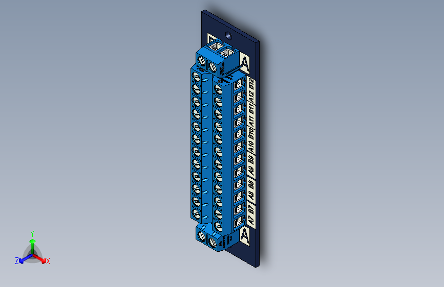 2x12 终端块 AC DC 15 安培 - 2 种款式