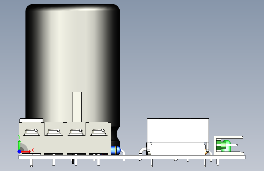 CNC PDB - CNC 机床配电板 正面视图