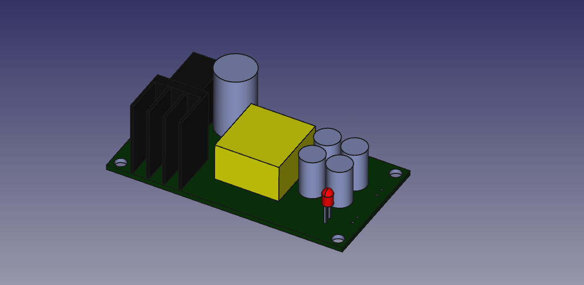 电源 AC-DC_ 85-265V 转 12V_1A _ 5V_1A