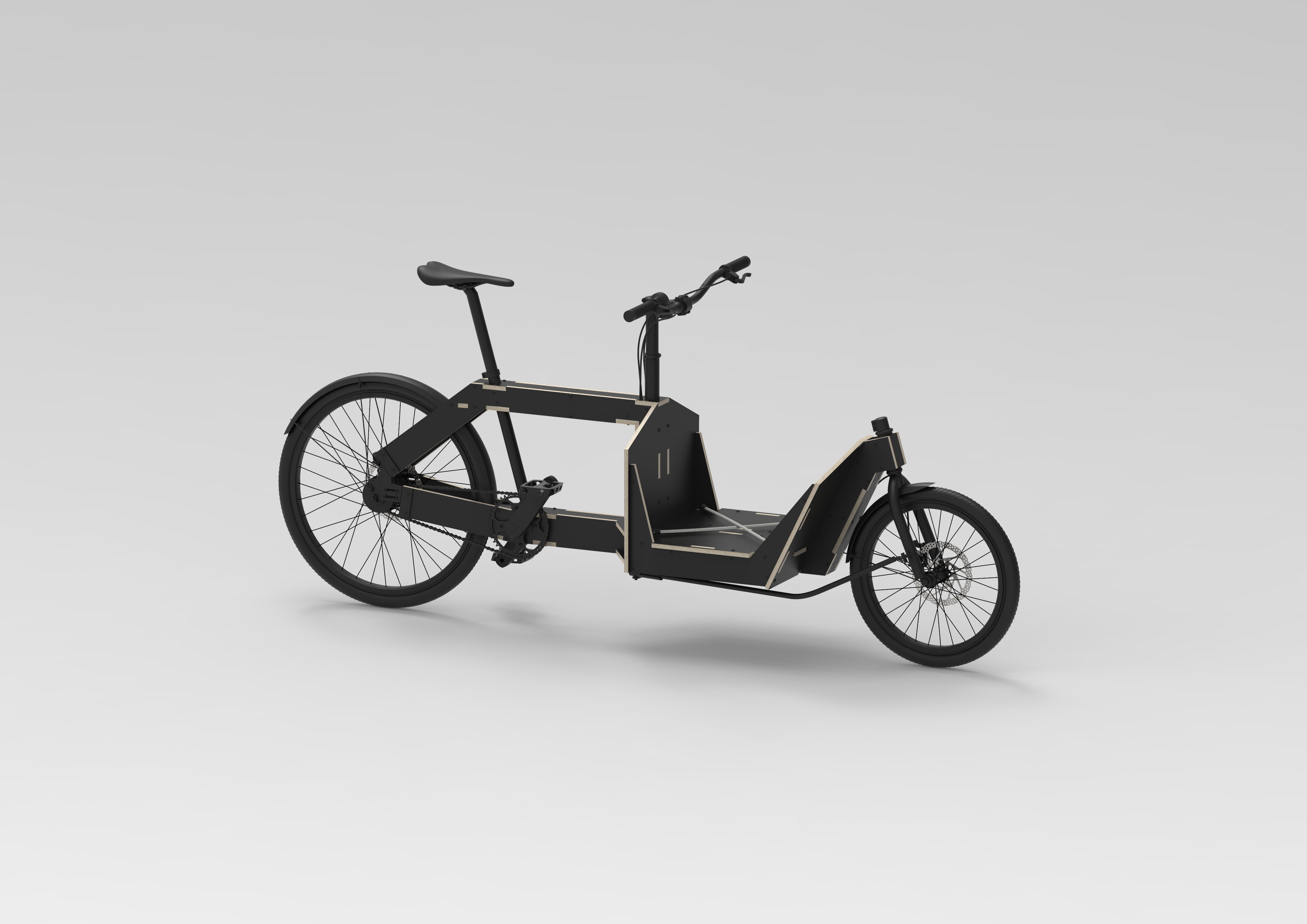 开源货运自行车