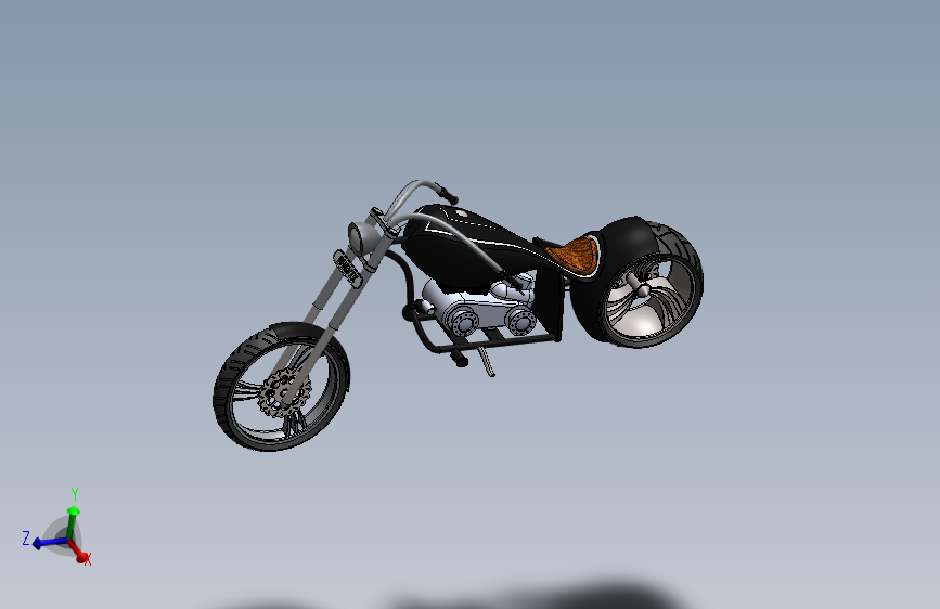 chopper摩托车