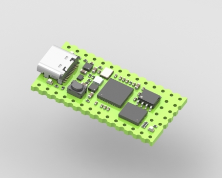 ICEBreaker _Bitsy_ 在 _Teensy_ RISC-V FPGA PCB 模块
