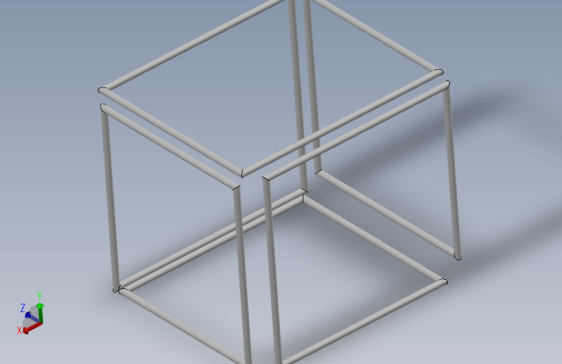 表格 3D 模型