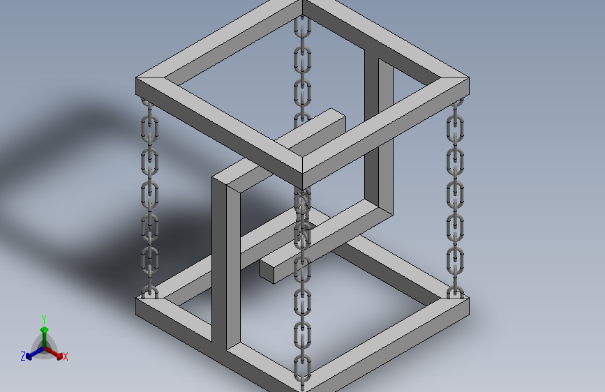 表格 3D 设计 主视图