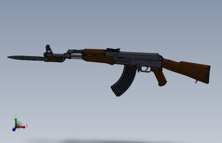 ak-47-type-3-1955-1960 主视图