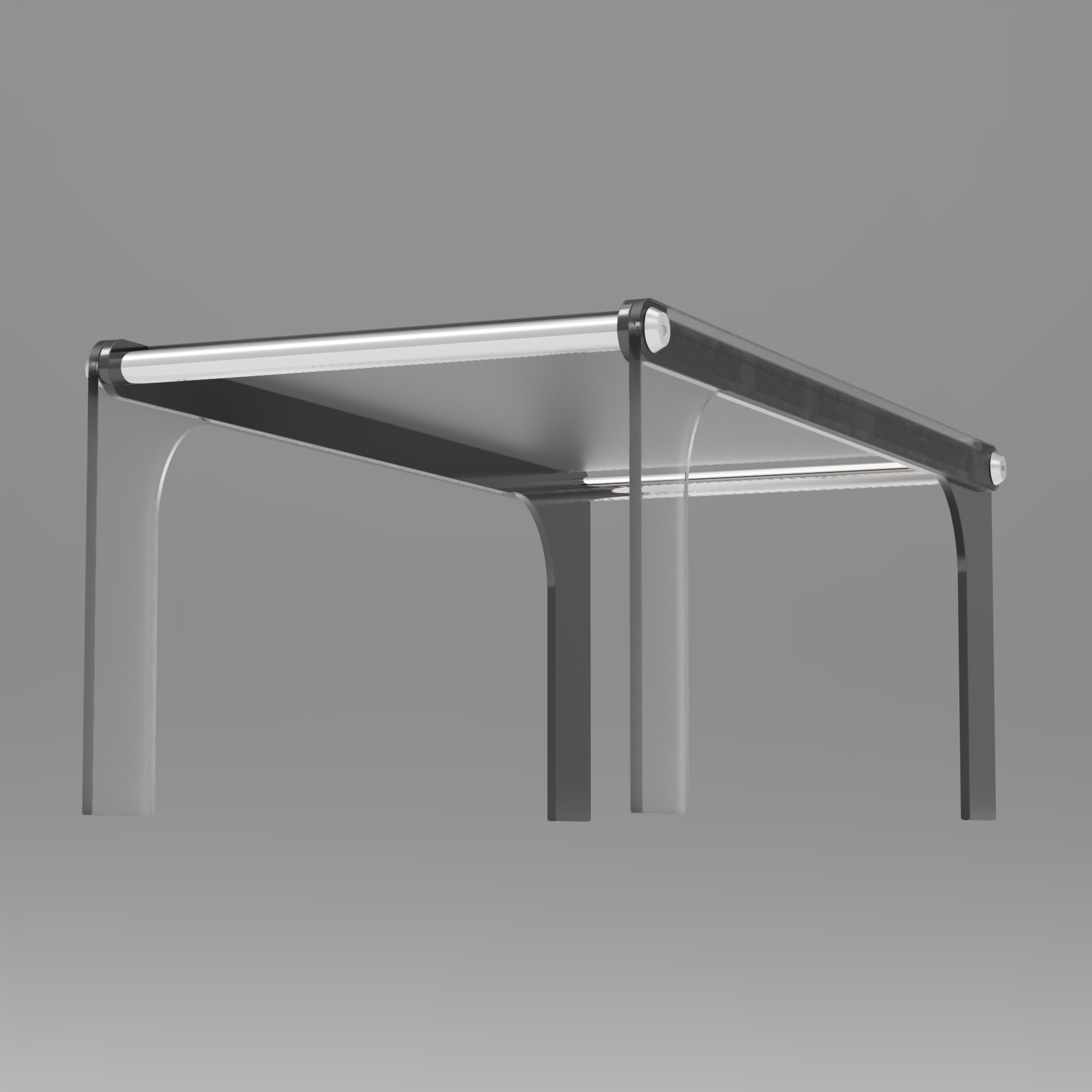 来自“黑白”系列的桌子。