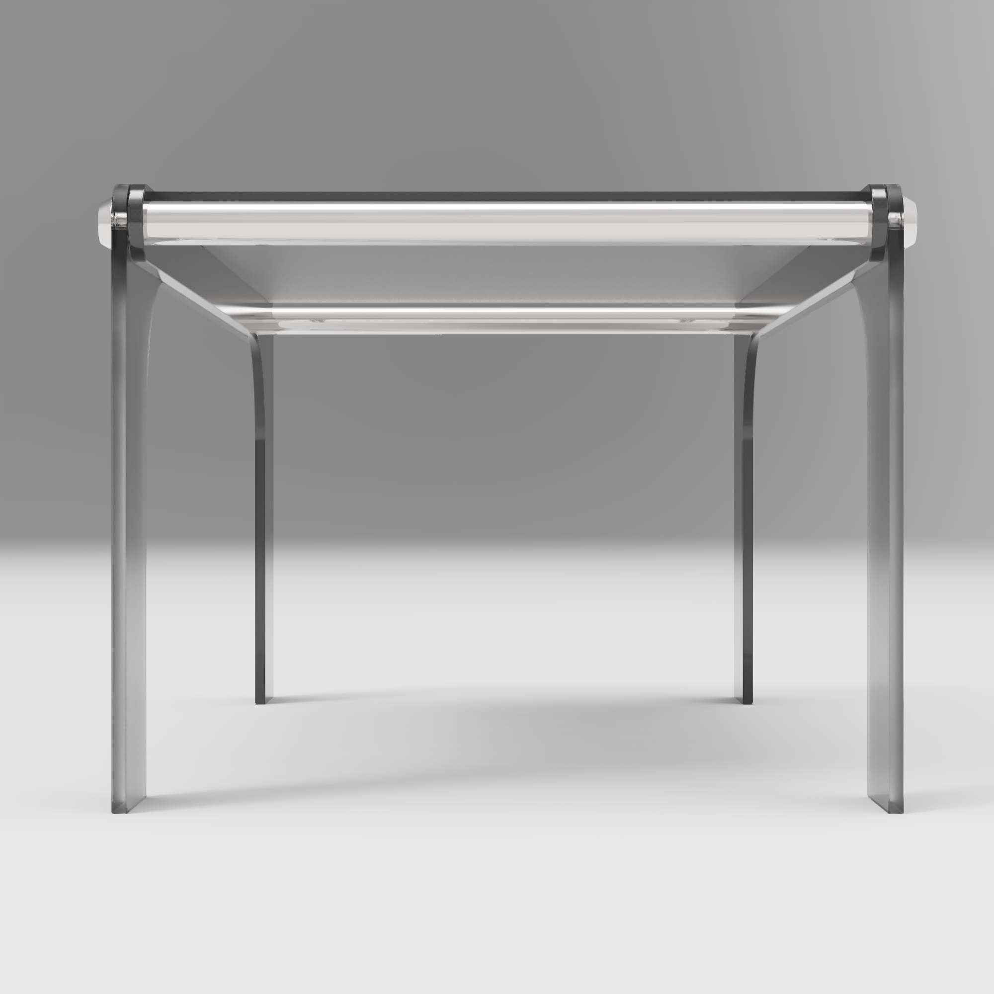 来自“黑白”系列的桌子。