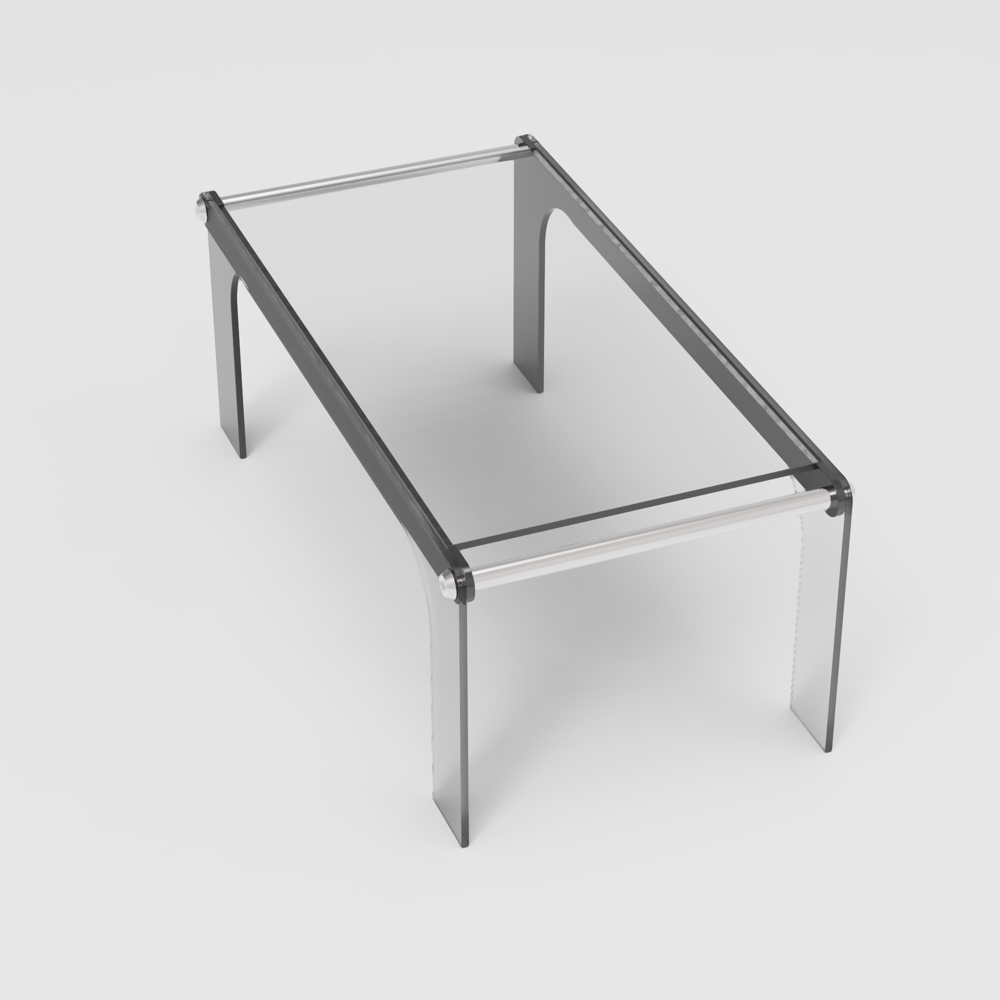 来自“黑白”系列的桌子。