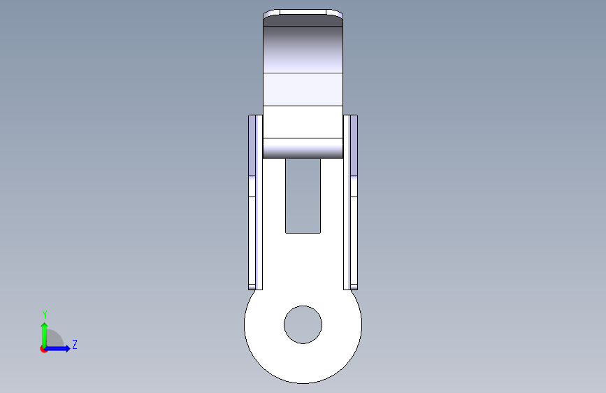 生成性钣金 _ Catia V5 初学者教程 _ 轮毂固定器钣金设计 左侧视图