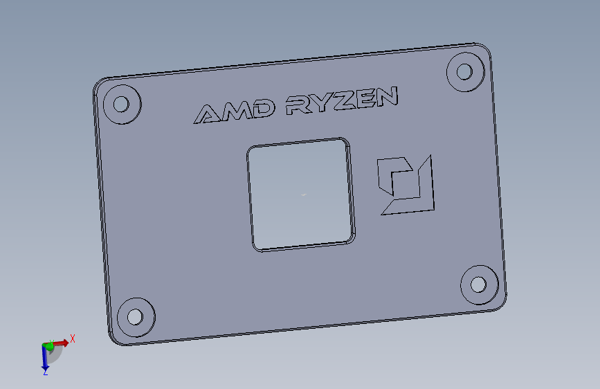ITX AMD 粘胶背心