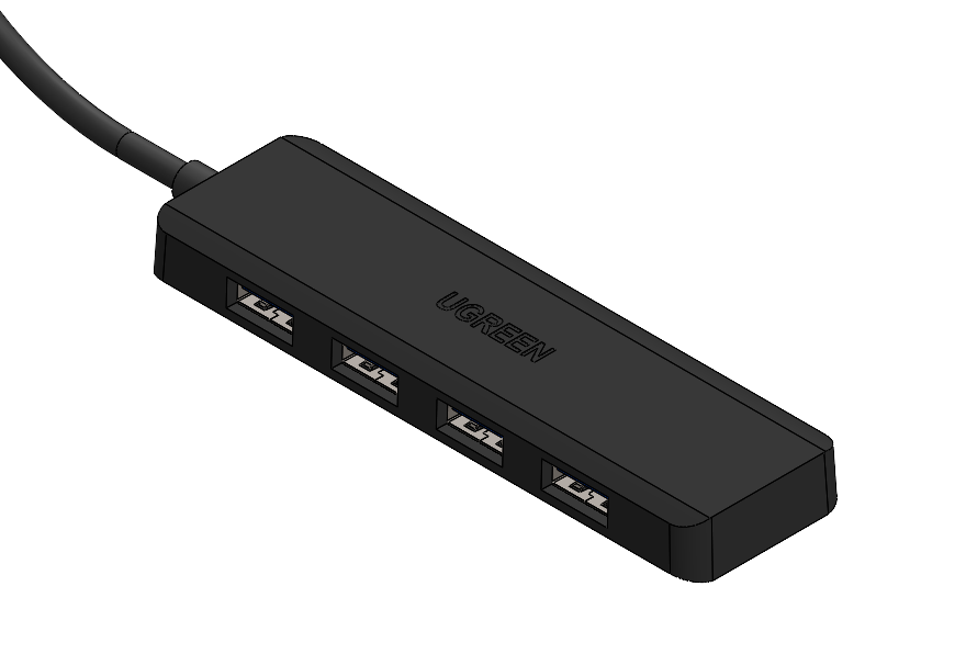 UGREEN 4-Port USB 3.0 端口适配器